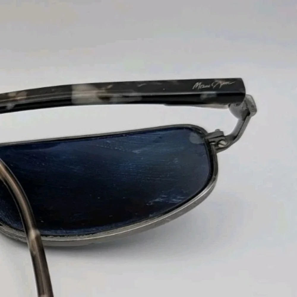 Maui Jim Vintage Aviator Sunglasses Metal Tortoise Frames Only Double Bridge